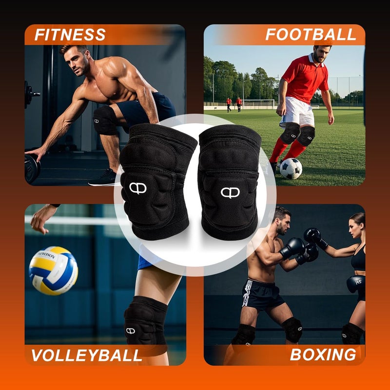 DA -Protective Knee Pads, Thick Sponge Anti-slip, Collision Avoidance Knee Sleeve - Image 4